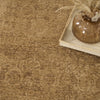 Nourison Pure Shades SAD01 Latte Area Rug by DKNY Corner Image