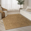 Nourison Pure Shades SAD01 Latte Area Rug by DKNY Corner Image