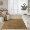 Nourison Pure Shades SAD01 Latte Area Rug by DKNY Room Image Feature