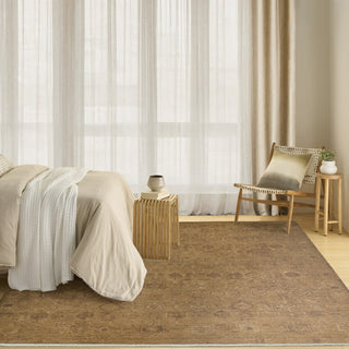 Nourison Pure Shades SAD01 Latte Area Rug by DKNY Room Image Feature