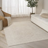 Nourison Pure Shades SAD02 Beige Area Rug by DKNY Corner Image