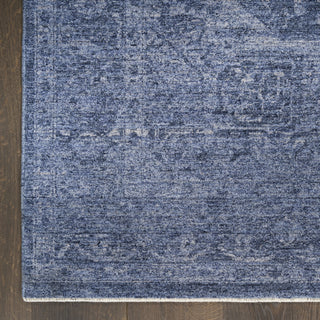 Nourison Pure Shades SAD02 Blue Area Rug by DKNY Detail Image
