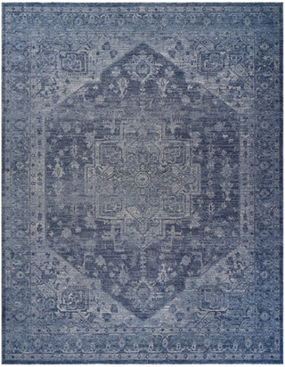 Nourison Pure Shades SAD02 Blue Area Rug by DKNY Main Image