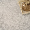 Nourison Pure Shades SAD02 Grey Area Rug by DKNY Corner Image