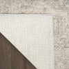 Nourison Pure Shades SAD02 Grey Area Rug by DKNY Corner Image