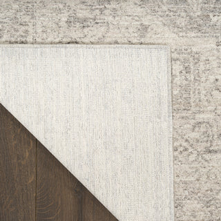 Nourison Pure Shades SAD02 Grey Area Rug by DKNY Corner Image