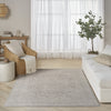 Nourison Pure Shades SAD02 Grey Area Rug by DKNY Room Image Feature