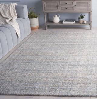 Safavieh Abstract ABT151L Light Blue / Grey Area Rug Room Scene Feature