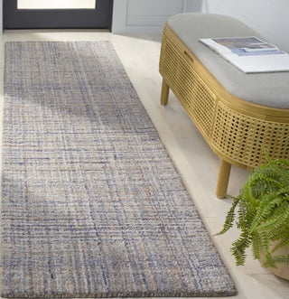 Safavieh Abstract ABT151M Blue / Grey Area Rug Room Scene Feature