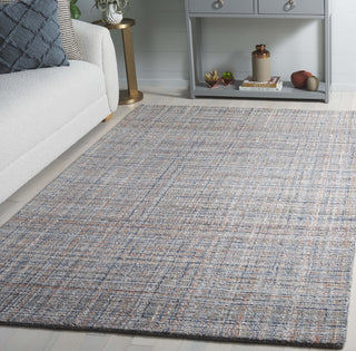 Safavieh Abstract ABT151M Blue / Grey Area Rug Room Scene Feature