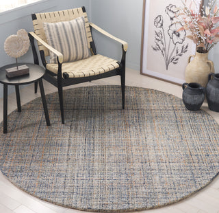 Safavieh Abstract ABT151M Blue / Grey Area Rug Room Scene Feature
