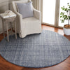 Safavieh Abstract ABT151N Ivory / Navy Area Rug Room Scene Feature