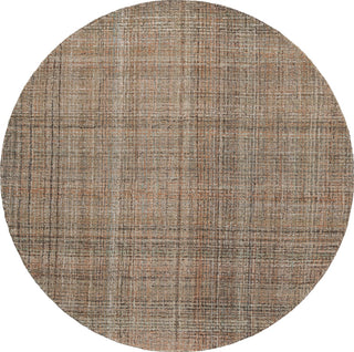 Safavieh Abstract ABT151W Brown / Green Area Rug Round