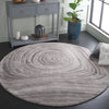 Safavieh Abstract ABT153F Grey / Ivory Area Rug Room Scene Feature