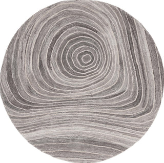 Safavieh Abstract ABT153F Grey / Ivory Area Rug Round