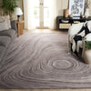 Safavieh Abstract ABT153F Grey / Ivory Area Rug Room Scene Feature