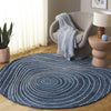 Safavieh Abstract ABT154M Blue / Ivory Area Rug Room Scene Feature