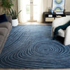 Safavieh Abstract ABT154M Blue / Ivory Area Rug Room Scene Feature