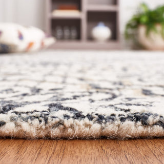 Safavieh Abstract ABT201N Ivory / Navy Area Rug Detail