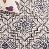 Safavieh Abstract ABT201N Ivory / Navy Area Rug Detail