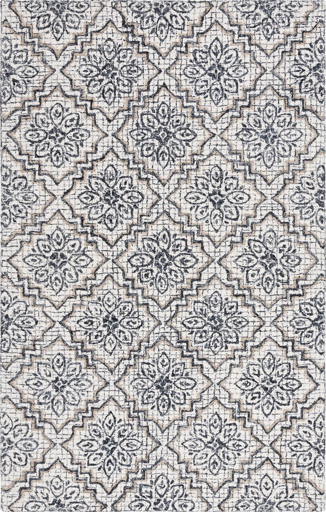 Safavieh Abstract ABT201N Ivory / Navy Area Rug main image