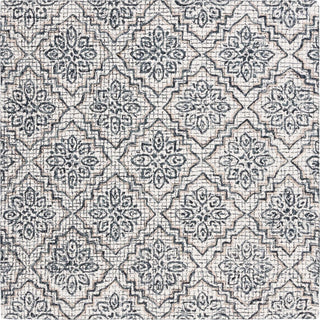Safavieh Abstract ABT201N Ivory / Navy Area Rug Square