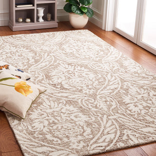 Safavieh Abstract ABT204B Ivory / Beige Area Rug Room Scene Feature