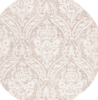 Safavieh Abstract ABT204B Ivory / Beige Area Rug Round