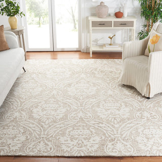 Safavieh Abstract ABT204B Ivory / Beige Area Rug Room Scene Feature