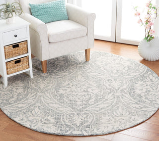 Safavieh Abstract ABT204F Ivory / Grey Area Rug Room Scene Feature