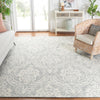 Safavieh Abstract ABT204F Ivory / Grey Area Rug Room Scene Feature