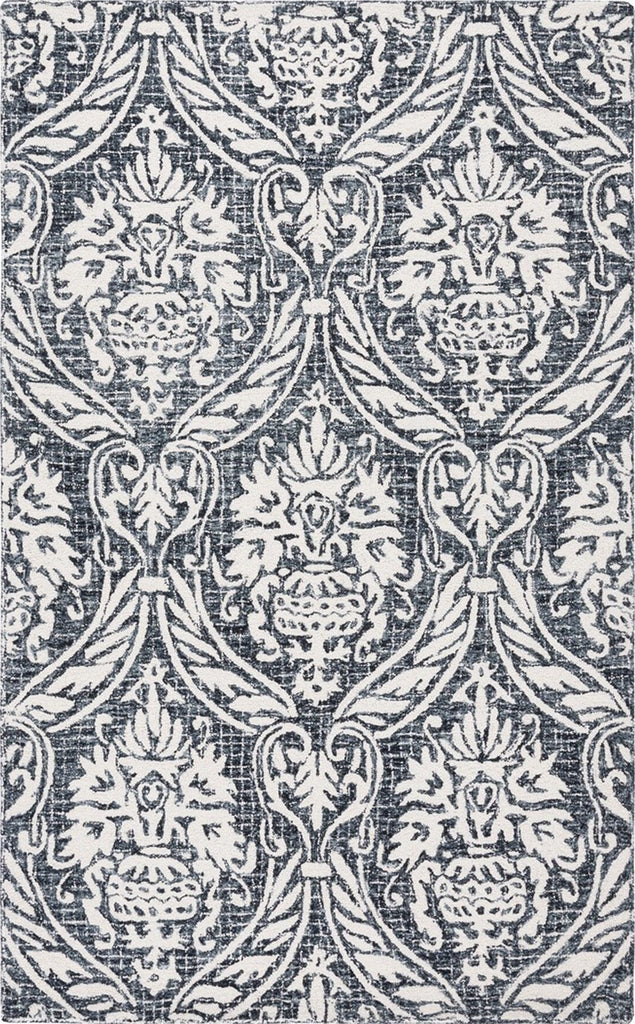 Safavieh Abstract ABT204N Ivory / Navy Area Rug main image