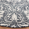 Safavieh Abstract ABT204N Ivory / Navy Area Rug Detail