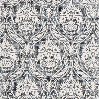 Safavieh Abstract ABT204N Ivory / Navy Area Rug Square