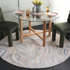 Safavieh Abstract ABT209F Grey / Brown Area Rug Room Scene Feature