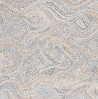 Safavieh Abstract ABT209F Grey / Brown Area Rug Square