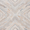 Safavieh Abstract ABT211F Grey / Rust Area Rug Square