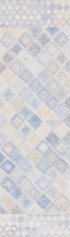 Safavieh Abstract ABT212M Blue / Grey Area Rug Runner