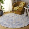 Safavieh Abstract ABT212M Blue / Grey Area Rug Room Scene Feature