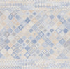 Safavieh Abstract ABT212M Blue / Grey Area Rug Square