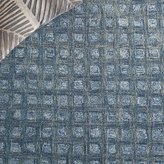Safavieh Abstract ABT253M Blue Area Rug Detail