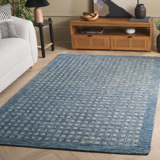 Safavieh Abstract ABT253M Blue Area Rug Room Scene