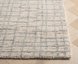 Safavieh Abstract ABT254L Ivory / Light Blue Area Rug Detail