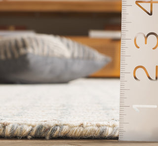 Safavieh Abstract ABT254L Ivory / Light Blue Area Rug Detail