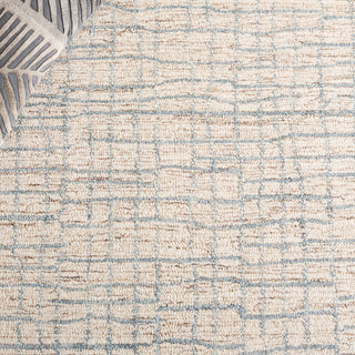 Safavieh Abstract ABT254L Ivory / Light Blue Area Rug Detail