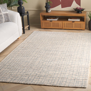 Safavieh Abstract ABT254L Ivory / Light Blue Area Rug Room Scene