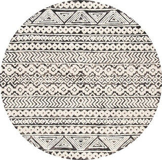 Safavieh Abstract ABT259F Ivory / Grey Area Rug Round