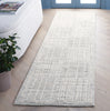 Safavieh Abstract ABT275F Grey / Ivory Area Rug Room Scene Feature