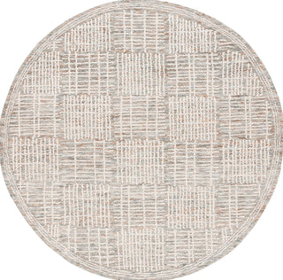 Safavieh Abstract ABT275T Brown / Ivory Area Rug Round