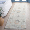 Safavieh Abstract ABT277B Beige / Grey Area Rug Room Scene